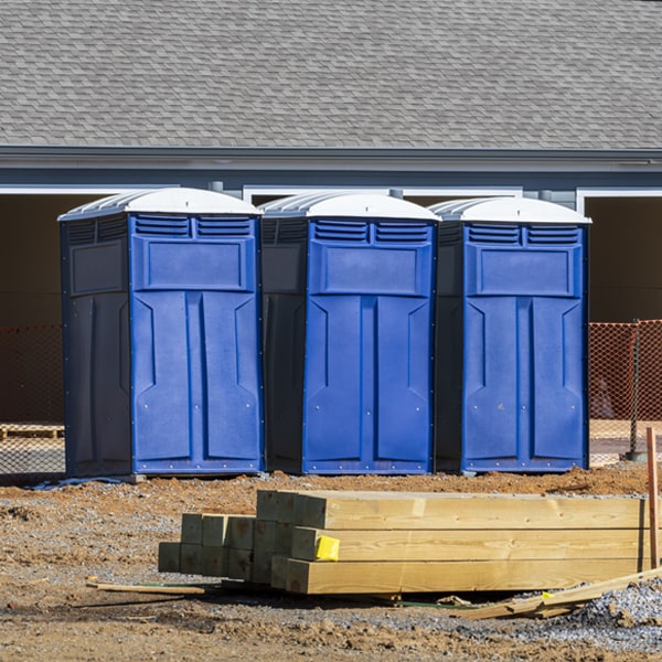 what is the cost difference between standard and deluxe portable restroom rentals in Miami Heights Ohio